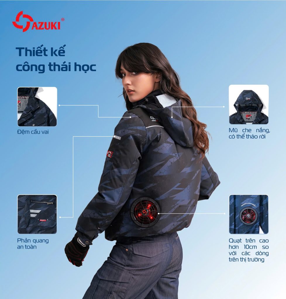 áo điều hoà azuki