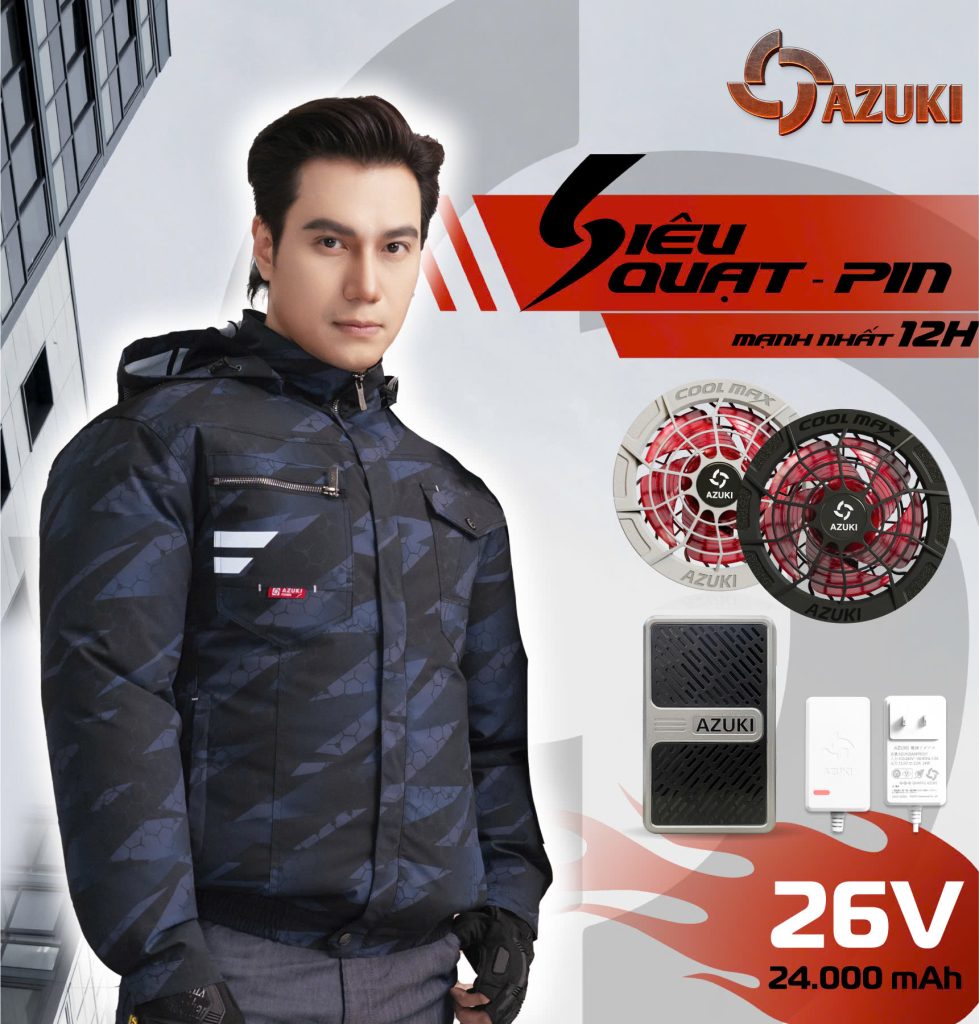 áo điều hoà azuki extra x10