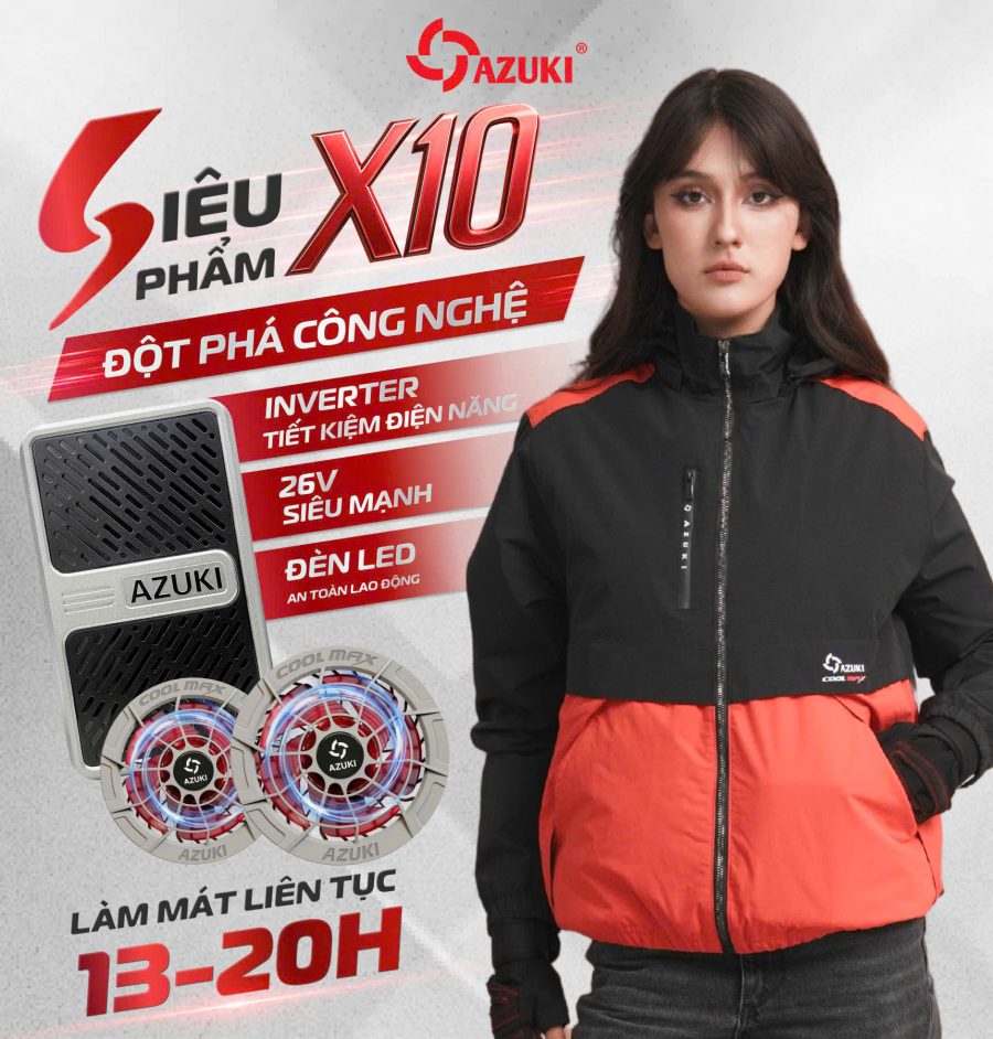 áo điều hoà azuki extra x10