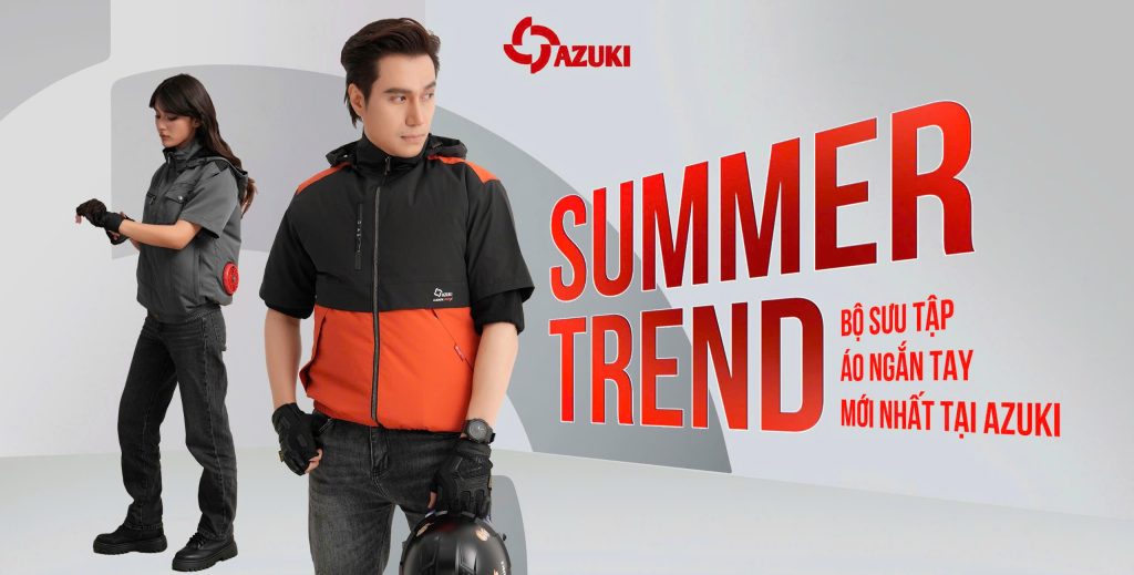 áo điều hoà azuki phối màu